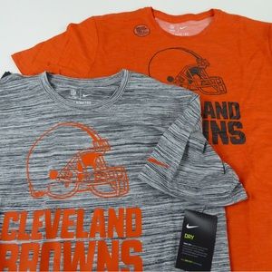 Nike Cleveland Browns Dri-Fit T-shirt Bundle NWT